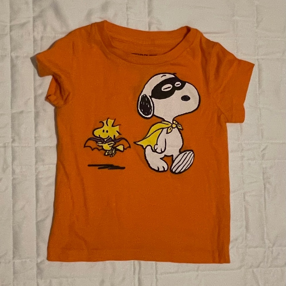Peanuts Halloween Baby Shirt Size 12 Months